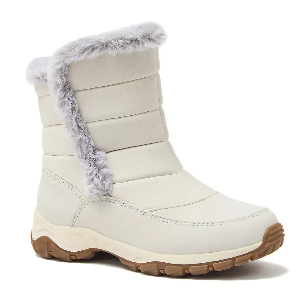 School Uniform Kids Expedition Faux Fur Waterproof Puffer Snow Boots