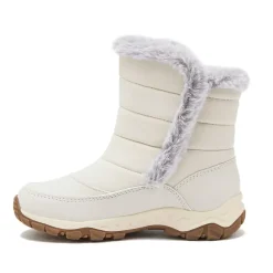 School Uniform Kids Expedition Faux Fur Waterproof Puffer Snow Boots