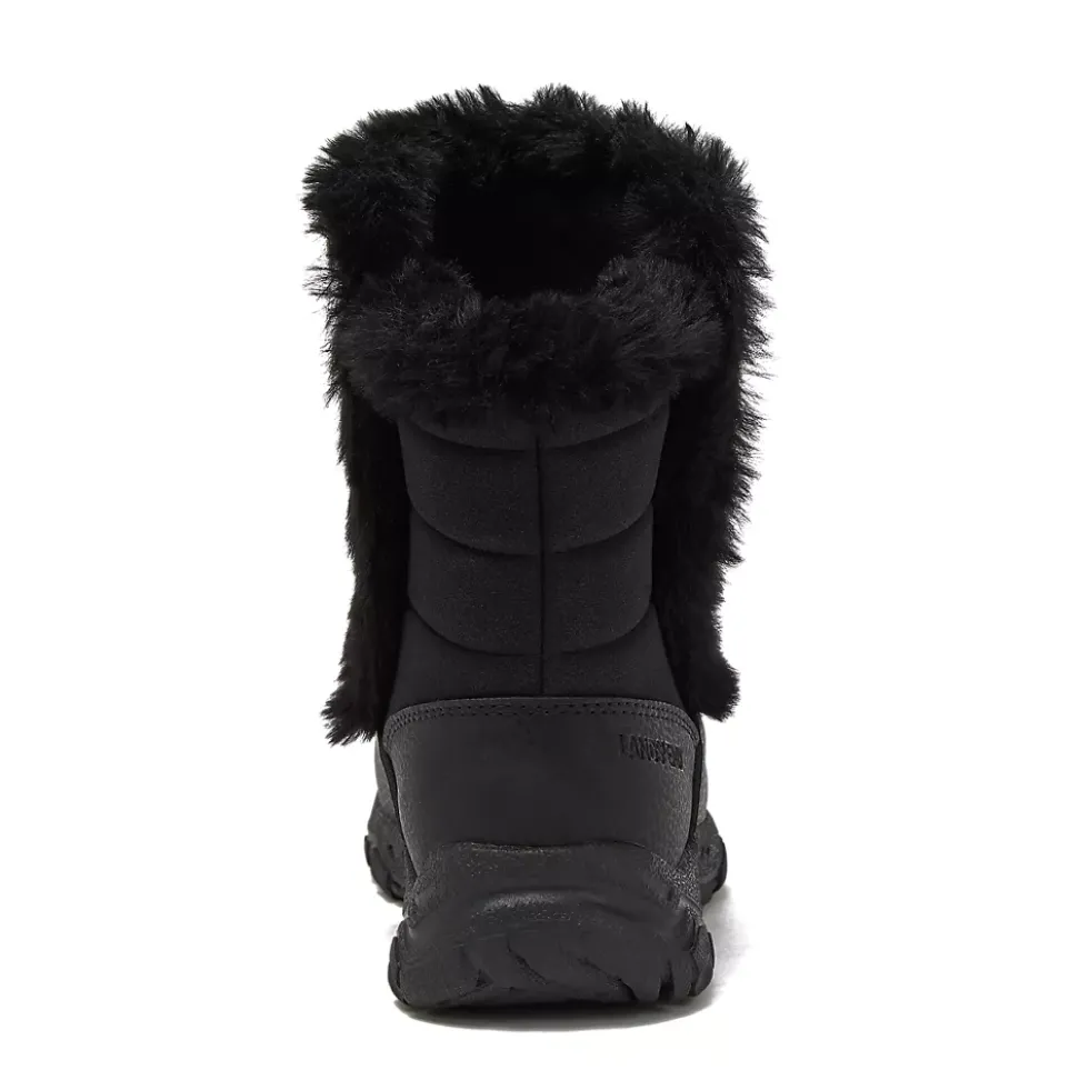 School Uniform Kids Expedition Faux Fur Waterproof Puffer Snow Boots