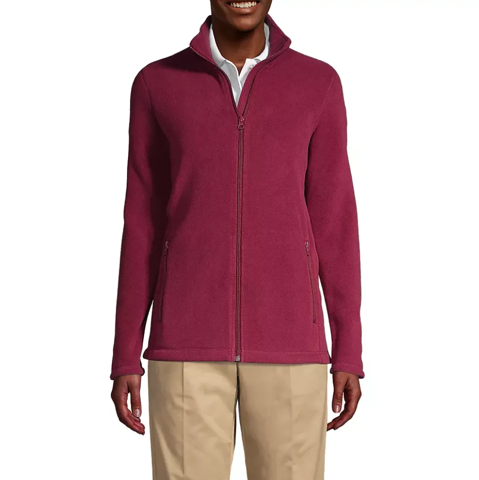 School Uniform Kids Full-Zip Mid-Weight Fleece Jacket