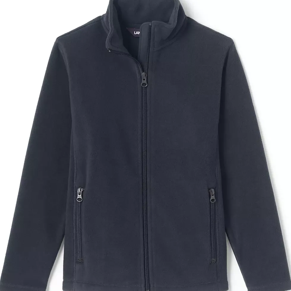 School Uniform Kids Full-Zip Mid-Weight Fleece Jacket