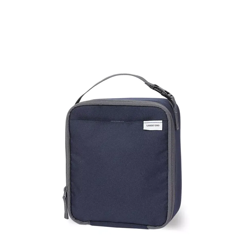School Uniform Kids Insulated EZ Wipe Lunch Box