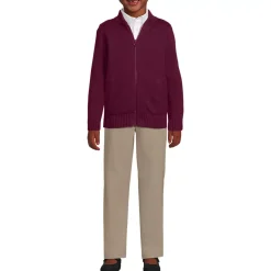 School Uniform Kids Legacy Full Zip Cardigan
