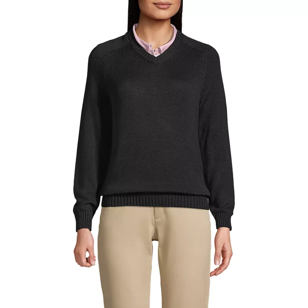School Uniform Kids Legacy V-neck Sweater