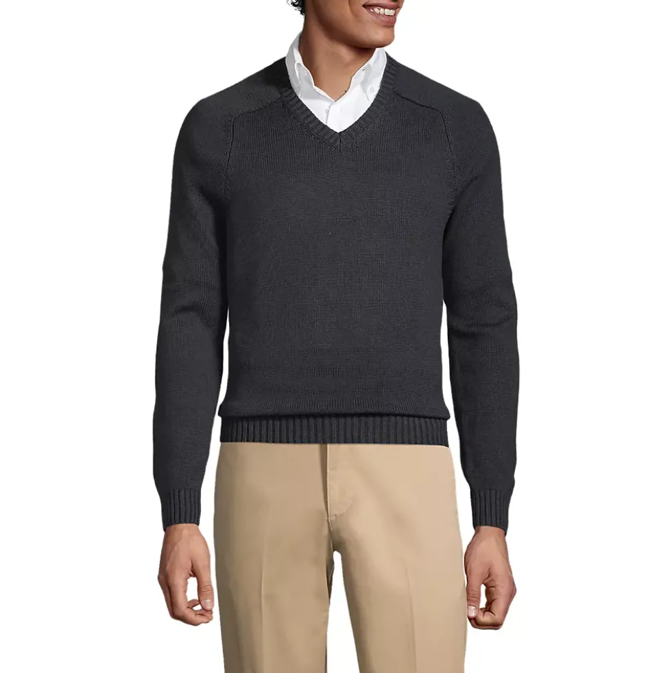 School Uniform Kids Legacy V-neck Sweater