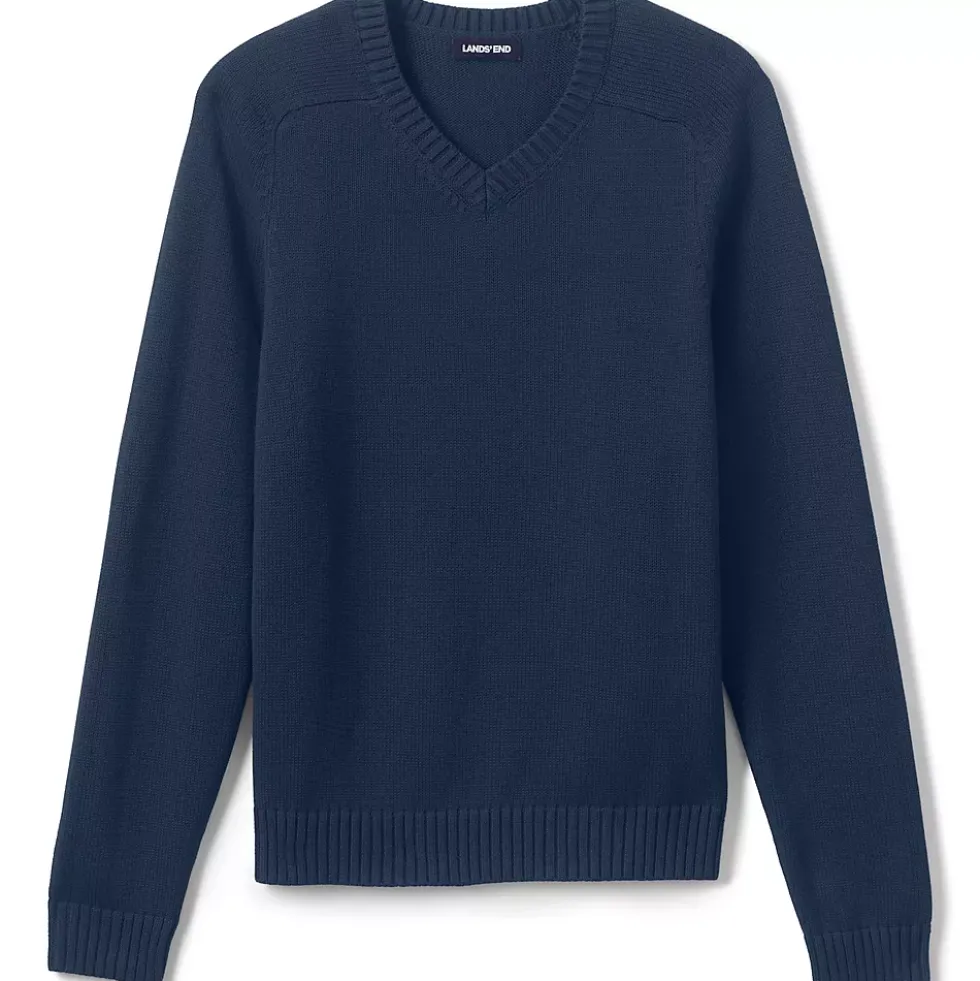School Uniform Kids Legacy V-neck Sweater