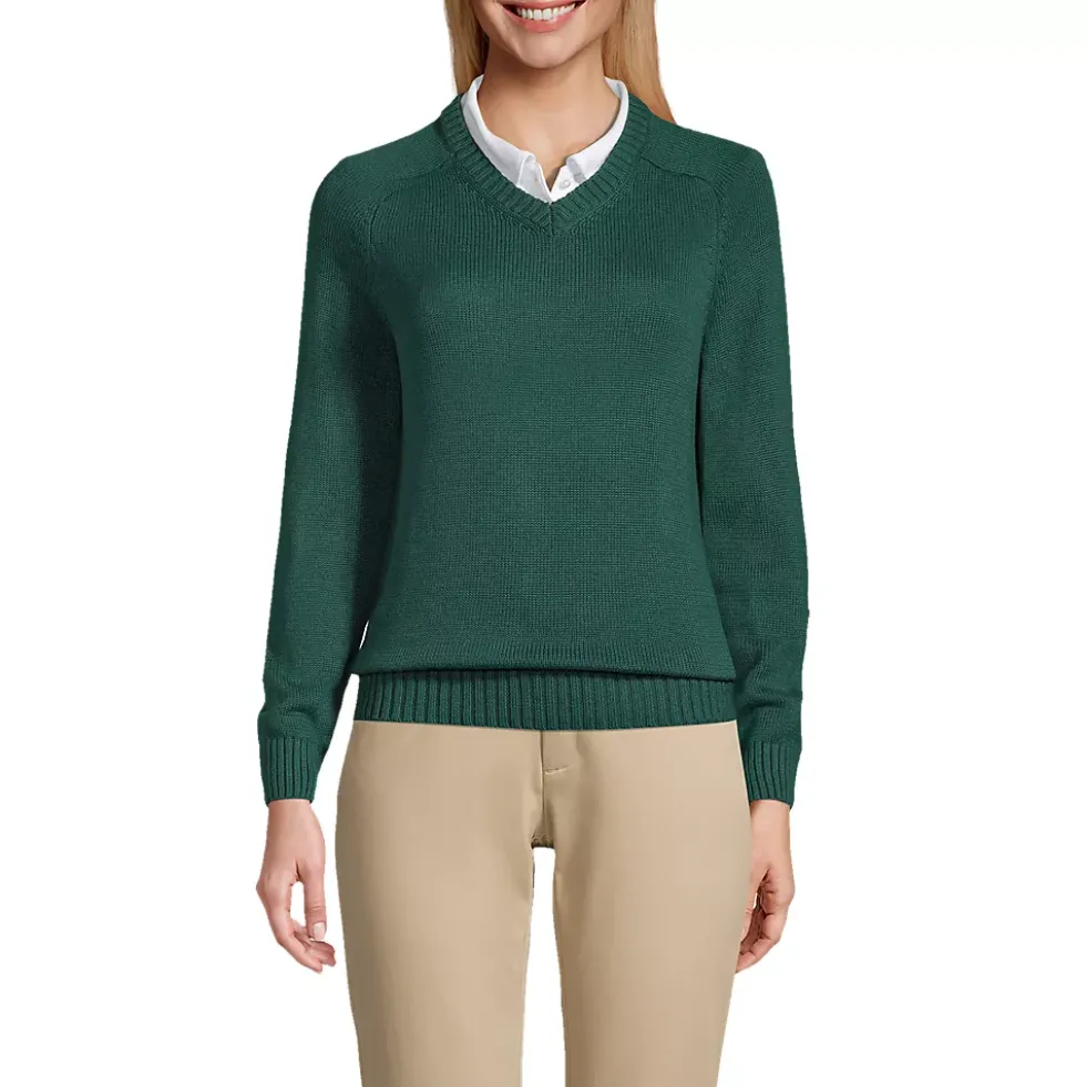 School Uniform Kids Legacy V-neck Sweater