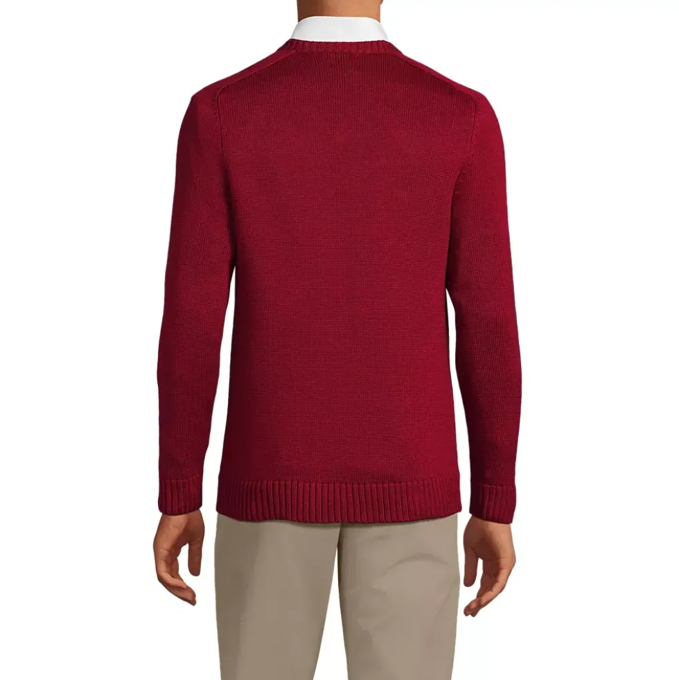 School Uniform Kids Legacy V-neck Sweater