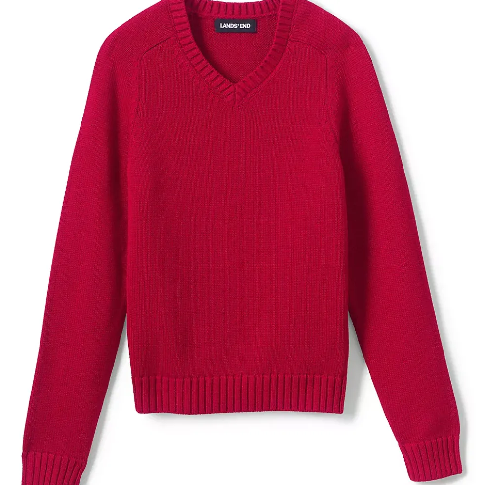 School Uniform Kids Legacy V-neck Sweater