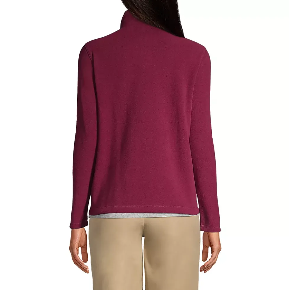 School Uniform Kids Lightweight Fleece Quarter Zip Pullover