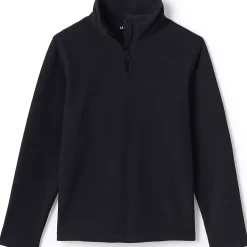 School Uniform Kids Lightweight Fleece Quarter Zip Pullover