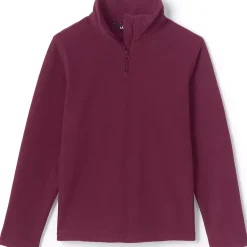 School Uniform Kids Lightweight Fleece Quarter Zip Pullover