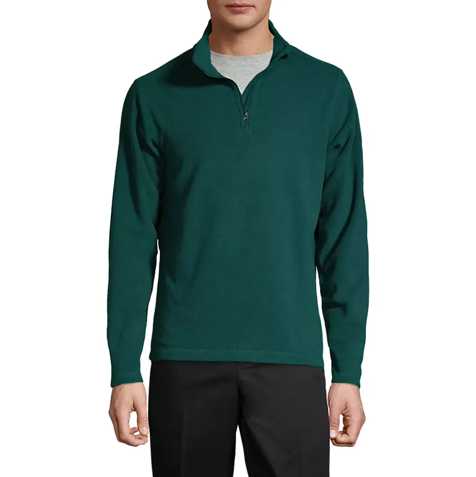 School Uniform Kids Lightweight Fleece Quarter Zip Pullover