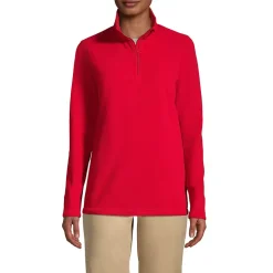School Uniform Kids Lightweight Fleece Quarter Zip Pullover