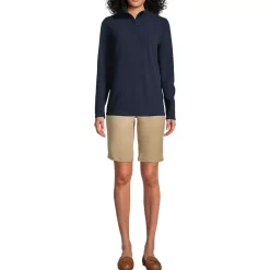 School Uniform Kids Lightweight Fleece Quarter Zip Pullover