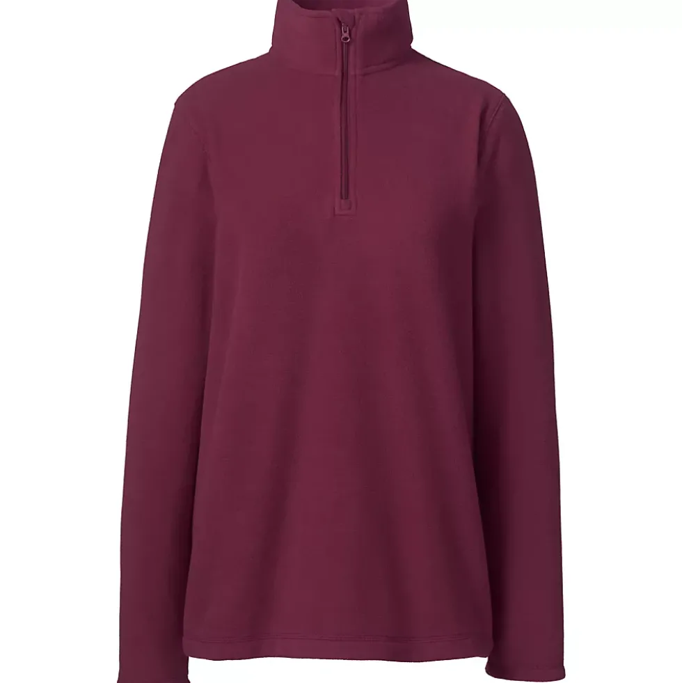 School Uniform Kids Lightweight Fleece Quarter Zip Pullover
