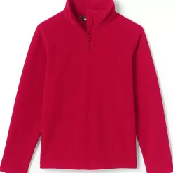 School Uniform Kids Lightweight Fleece Quarter Zip Pullover