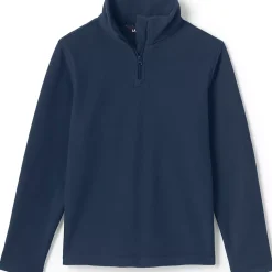 School Uniform Kids Lightweight Fleece Quarter Zip Pullover