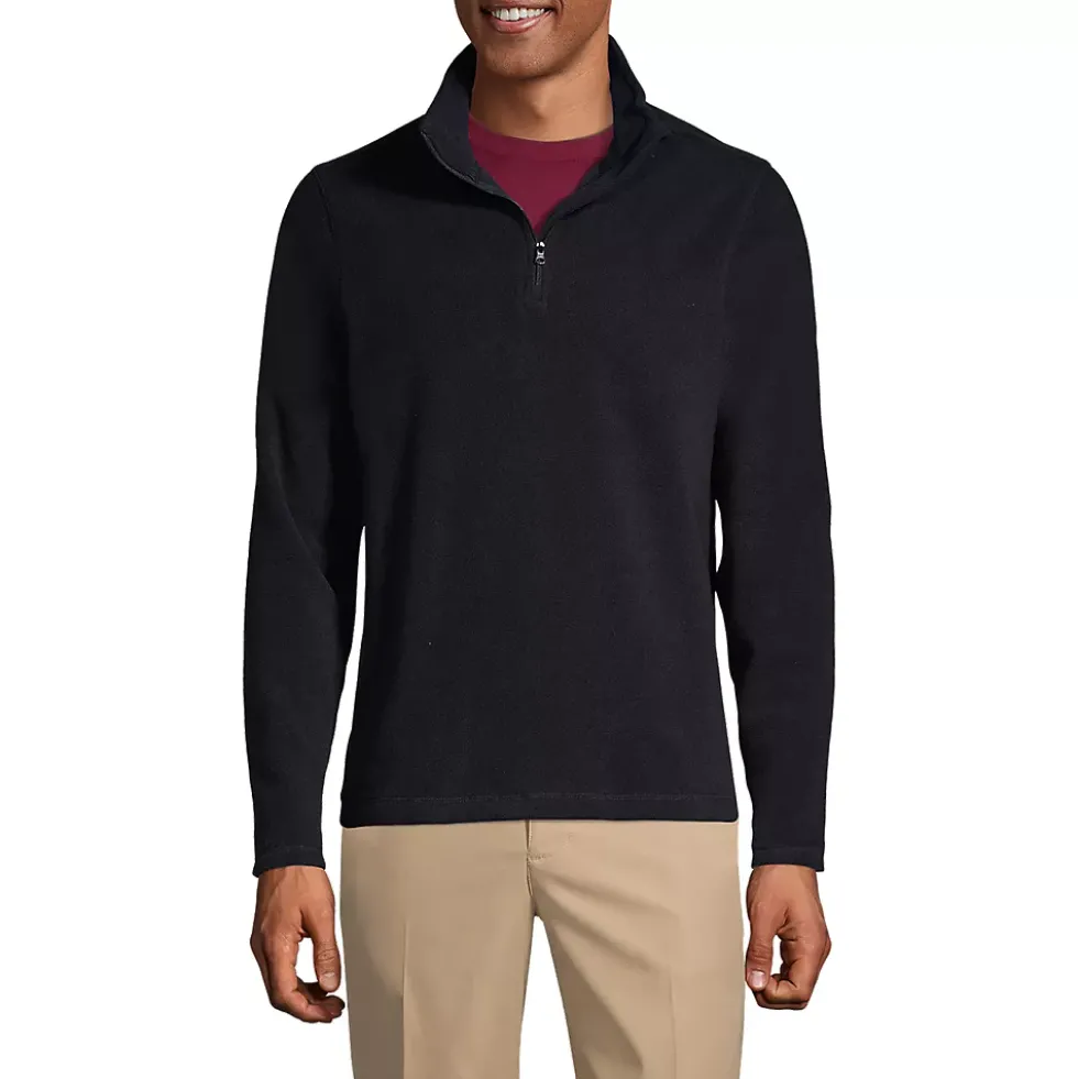 School Uniform Kids Lightweight Fleece Quarter Zip Pullover