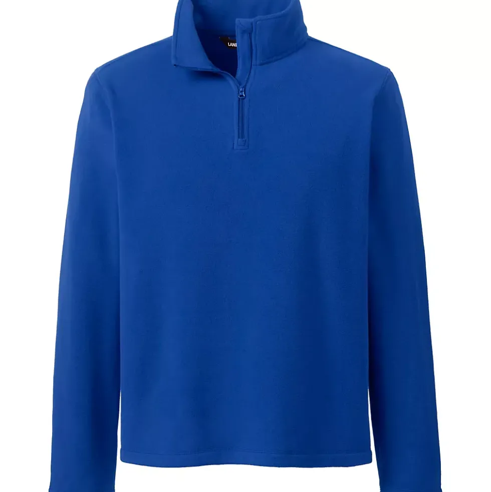 School Uniform Kids Lightweight Fleece Quarter Zip Pullover