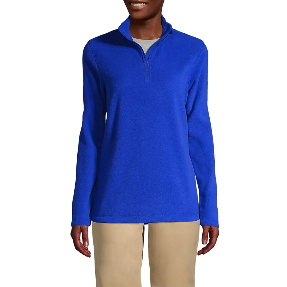 School Uniform Kids Lightweight Fleece Quarter Zip Pullover