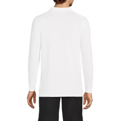 School Uniform Kids Long Sleeve Mesh Polo Shirt