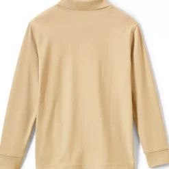 School Uniform Kids Long Sleeve Interlock Polo Shirt