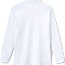 School Uniform Kids Long Sleeve Interlock Polo Shirt