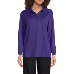 School Uniform Kids Long Sleeve Rapid Dry Polo Shirt