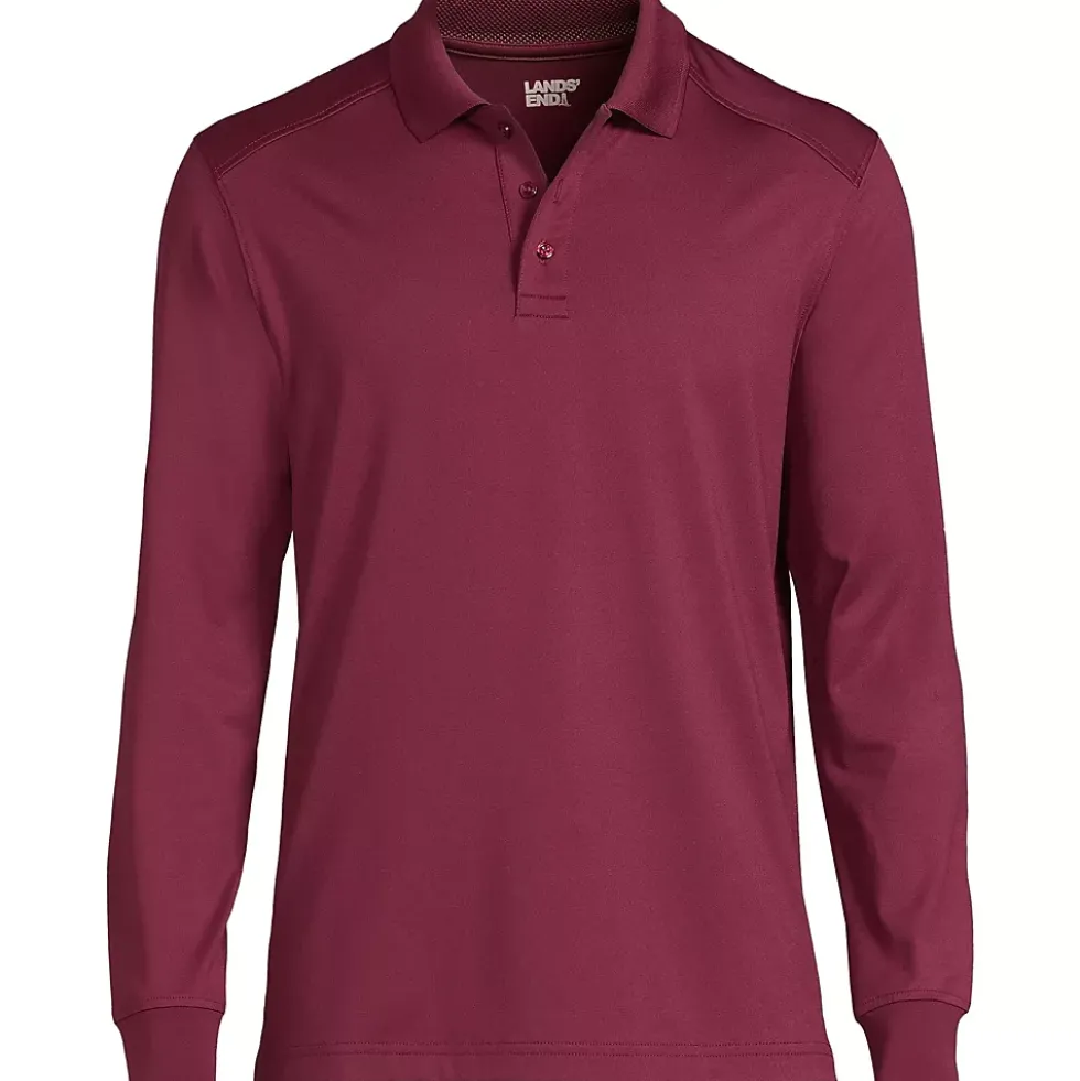 School Uniform Kids Long Sleeve Rapid Dry Polo Shirt