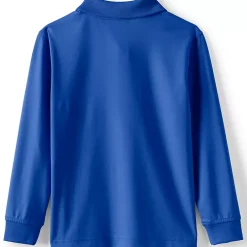 School Uniform Kids Long Sleeve Rapid Dry Polo Shirt