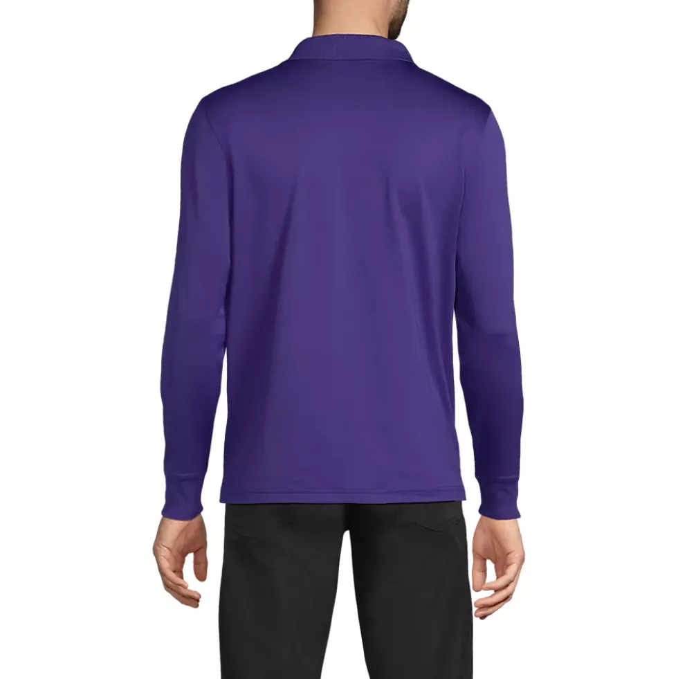 School Uniform Kids Long Sleeve Rapid Dry Polo Shirt