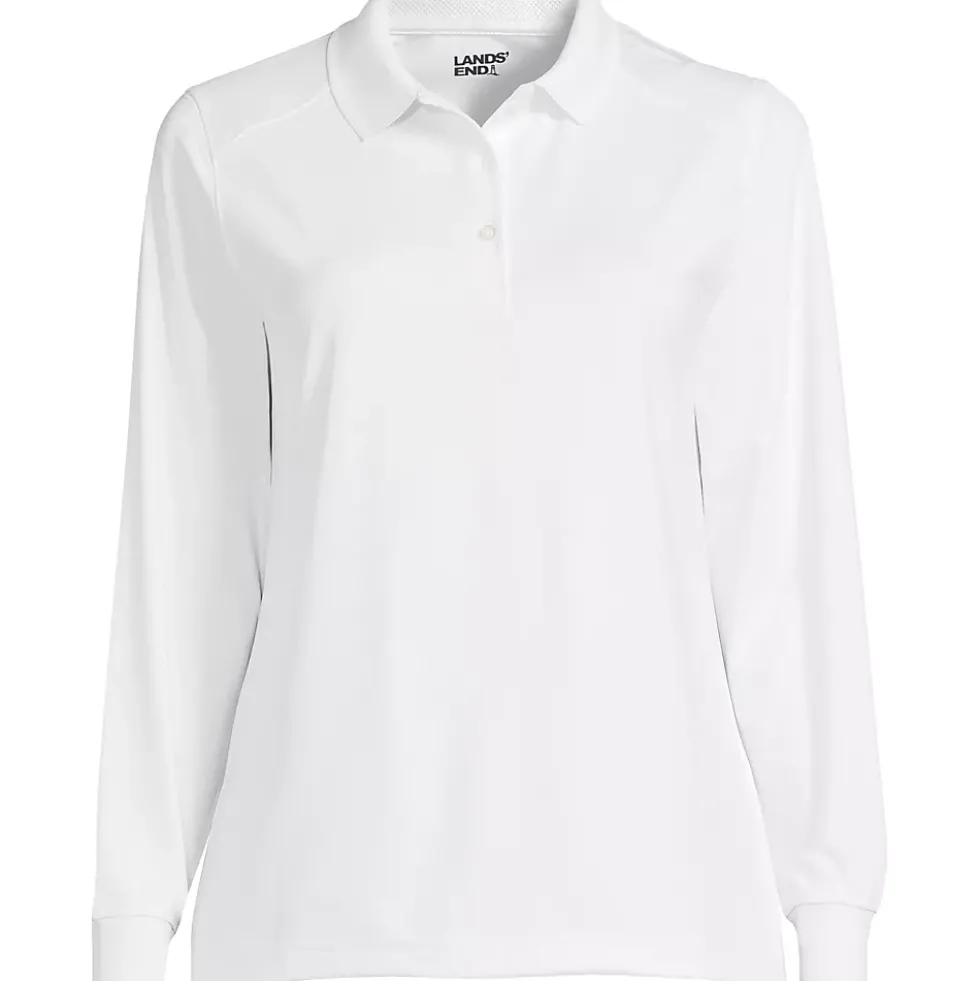 School Uniform Kids Long Sleeve Rapid Dry Polo Shirt