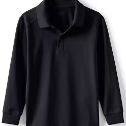 School Uniform Kids Long Sleeve Rapid Dry Polo Shirt