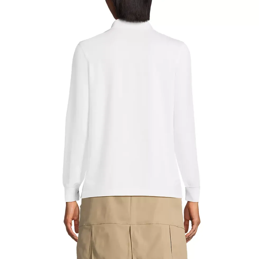 School Uniform Kids Long Sleeve Rapid Dry Polo Shirt