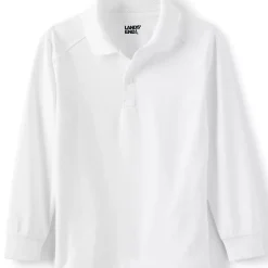 School Uniform Kids Long Sleeve Rapid Dry Polo Shirt