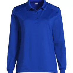 School Uniform Kids Long Sleeve Rapid Dry Polo Shirt