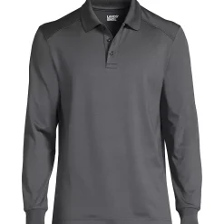 School Uniform Kids Long Sleeve Rapid Dry Polo Shirt