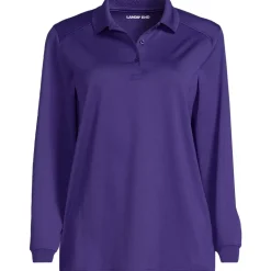 School Uniform Kids Long Sleeve Rapid Dry Polo Shirt