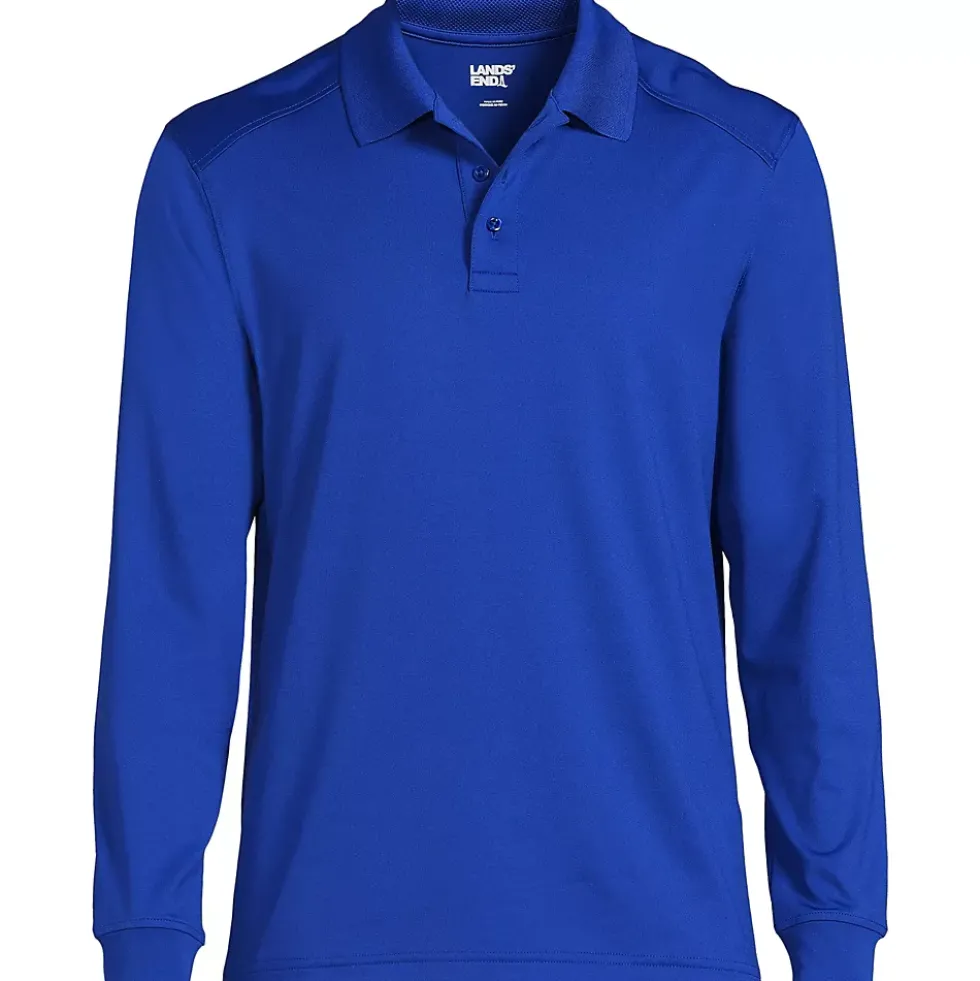 School Uniform Kids Long Sleeve Rapid Dry Polo Shirt