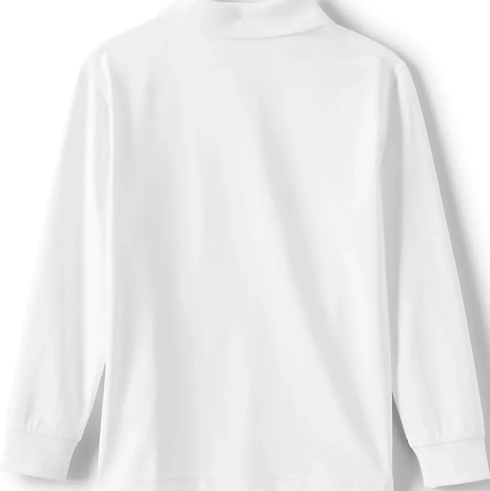 School Uniform Kids Long Sleeve Rapid Dry Polo Shirt