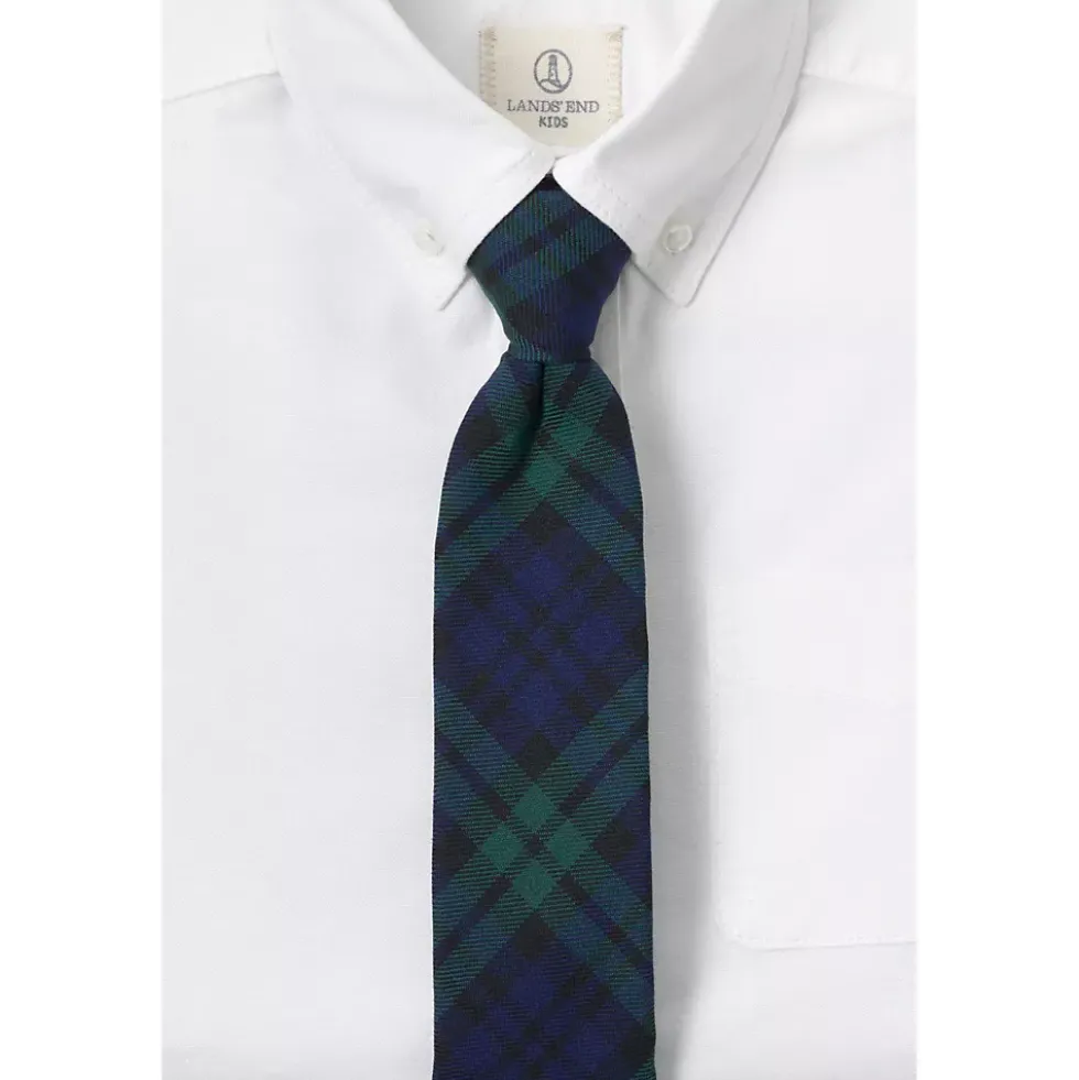 School Uniform Kids Plaid To Be Tied Tie