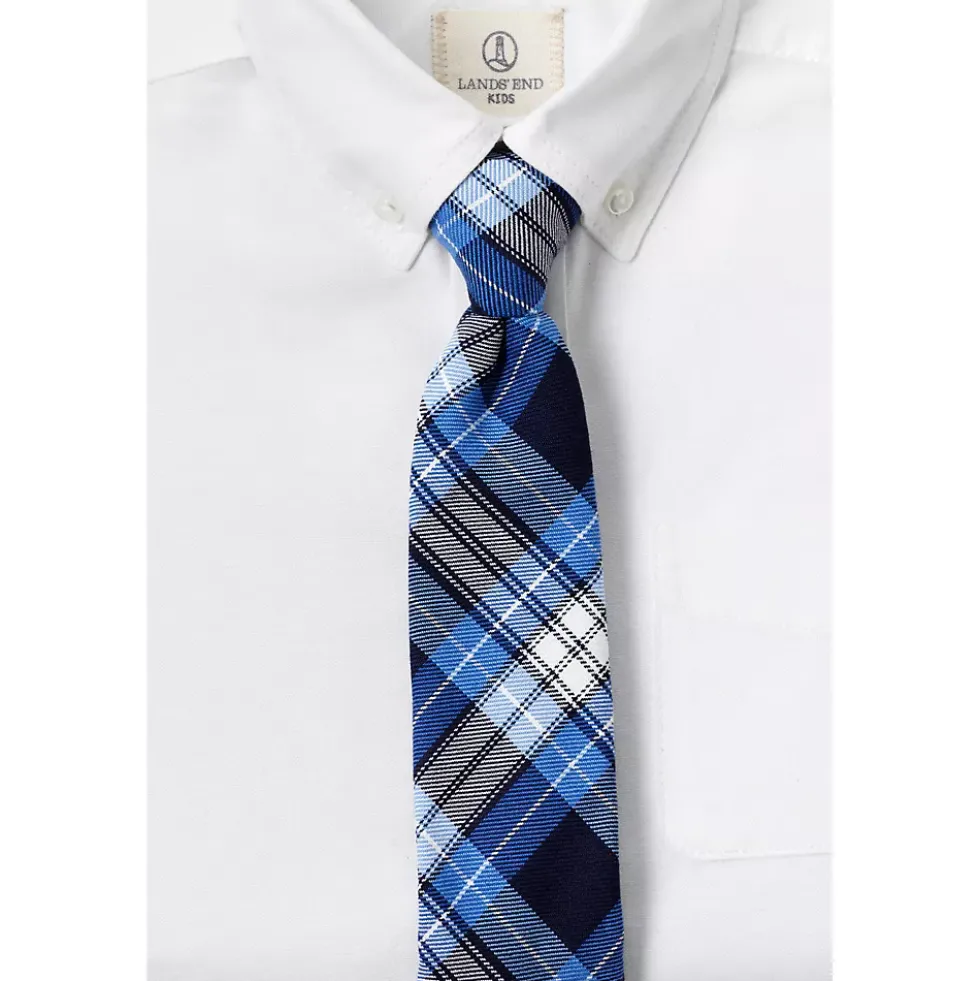 School Uniform Kids Plaid To Be Tied Tie