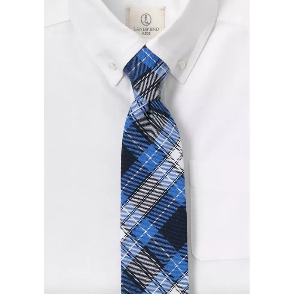 School Uniform Kids Plaid To Be Tied Tie
