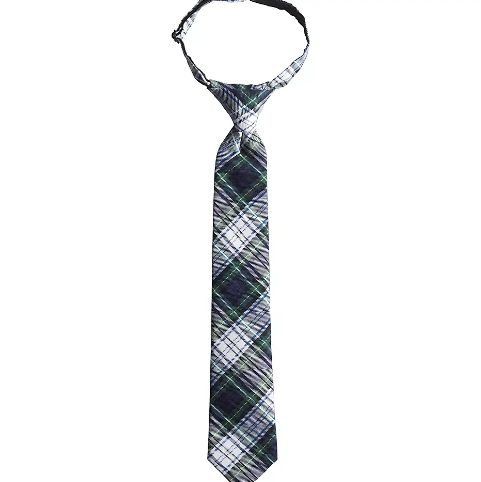 School Uniform Kids Plaid To Be Tied Tie