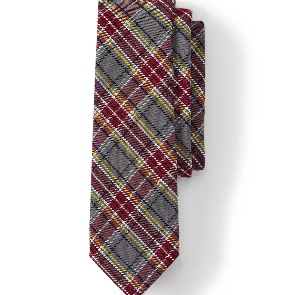 School Uniform Kids Plaid To Be Tied Tie