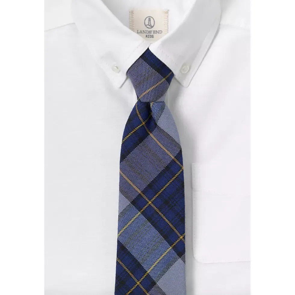 School Uniform Kids Plaid To Be Tied Tie