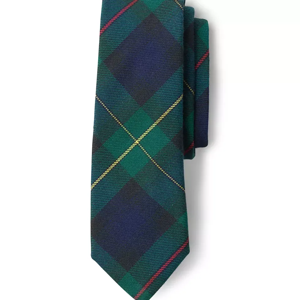 School Uniform Kids Plaid To Be Tied Tie