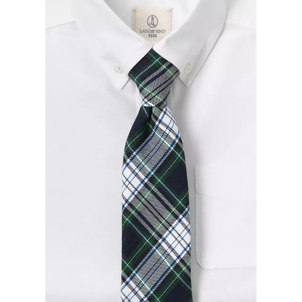 School Uniform Kids Plaid To Be Tied Tie