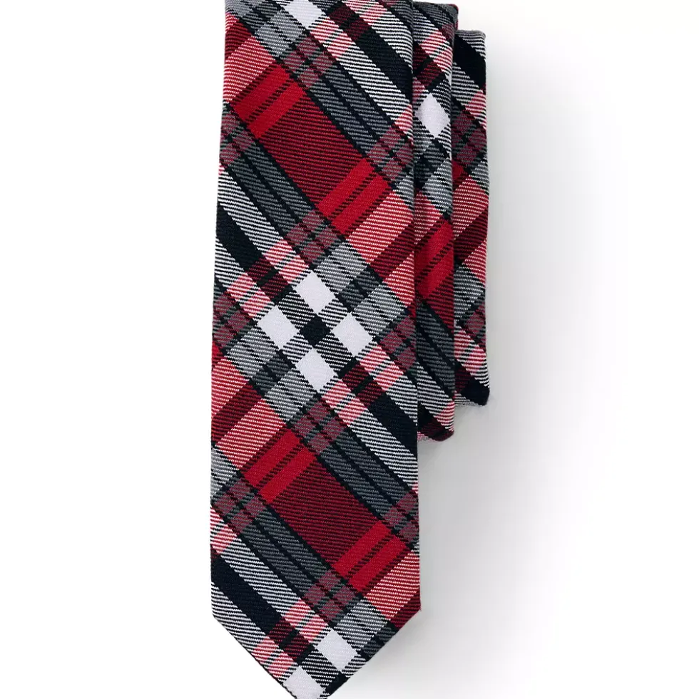 School Uniform Kids Plaid To Be Tied Tie
